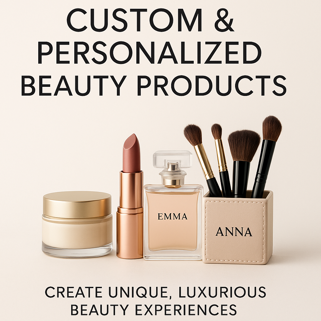 CUSTOM & PERSONALIZED BEAUTY PRODUCTS