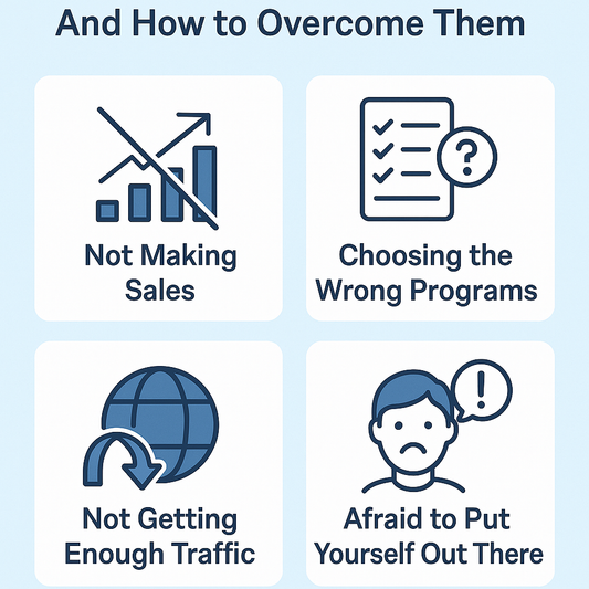 COMMON PROBLEMS FACED BY AFFILIATE MARKETERS – AND HOW TO OVERCOME THEM