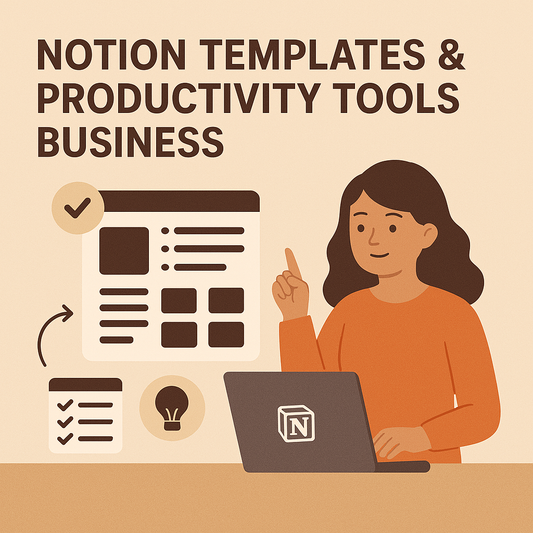NOTION TEMPLATES & PRODUCTIVITY TOOLS BUSINESS