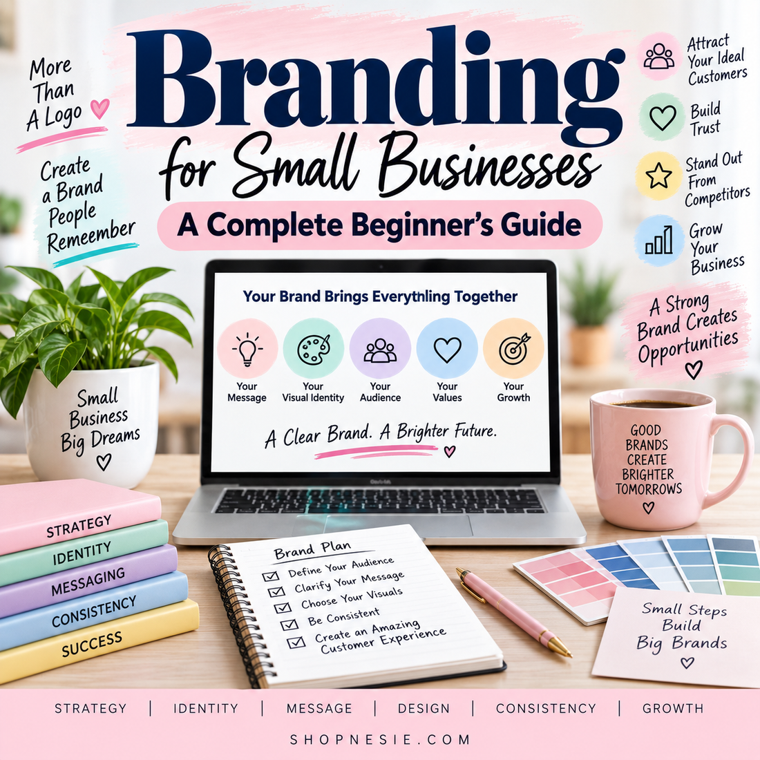 Branding for Small Businesses: A Complete Beginner’s Guide