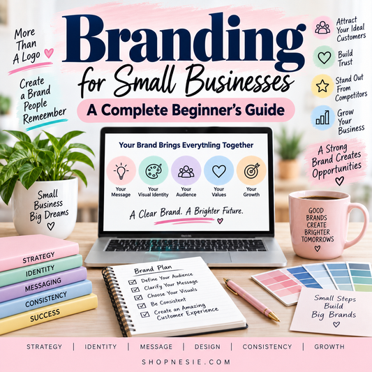Branding for Small Businesses: A Complete Beginner’s Guide