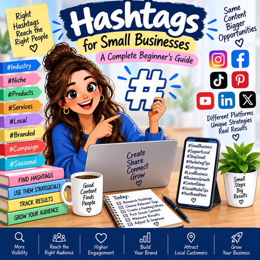 Hashtags for Small Businesses: A Complete Beginner’s Guide