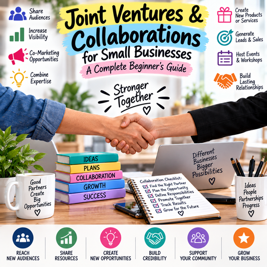 Joint Ventures & Collaborations for Small Businesses: A Beginner’s Guide
