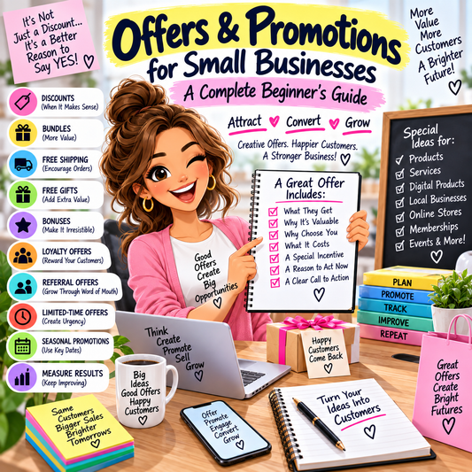 Offers & Promotions for Small Businesses: A Complete Beginner’s Guide