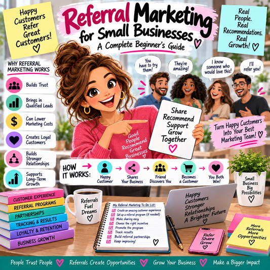 Referral Marketing for Small Businesses: A Complete Beginner’s Guide