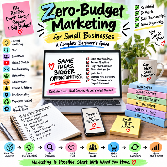 Zero-Budget Marketing for Small Businesses: A Complete Beginner’s Guide