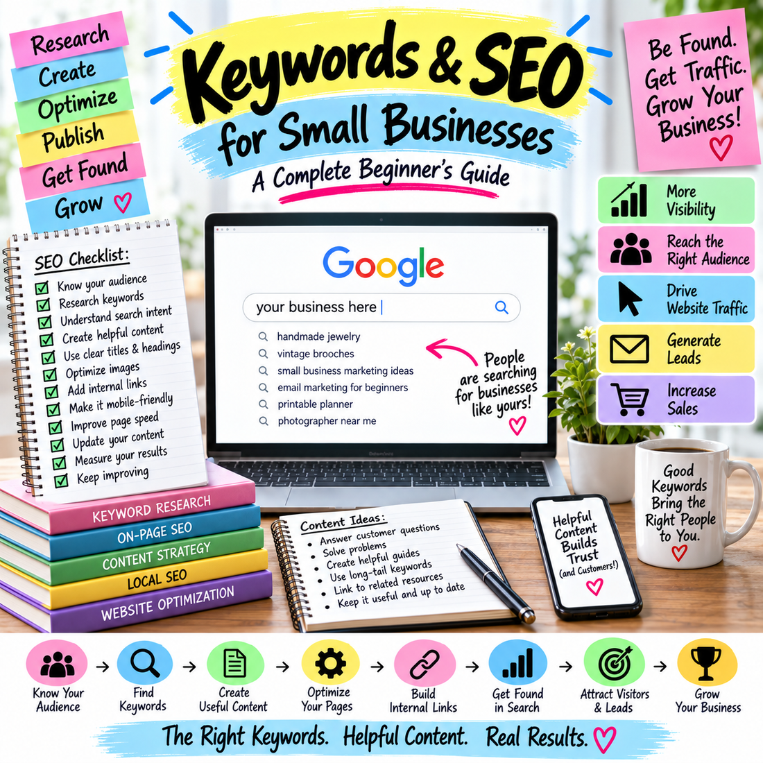 Keywords & SEO for Small Businesses: A Complete Beginner’s Guide
