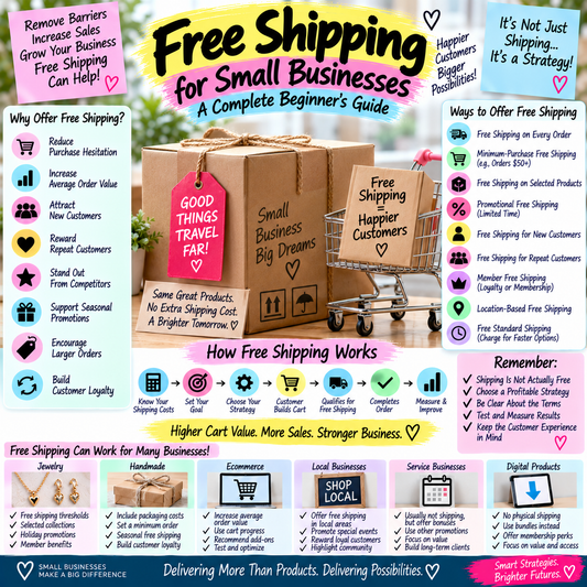Free Shipping for Small Businesses: A Complete Beginner’s Guide