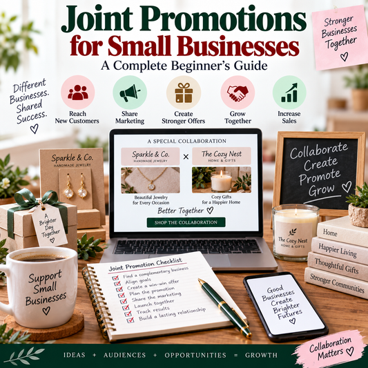 Joint Promotions for Small Businesses: A Complete Beginner’s Guide