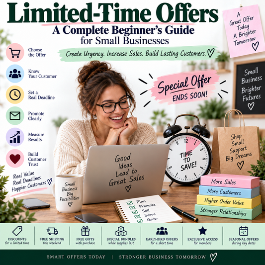 Limited-Time Offers for Small Businesses: A Complete Beginner’s Guide