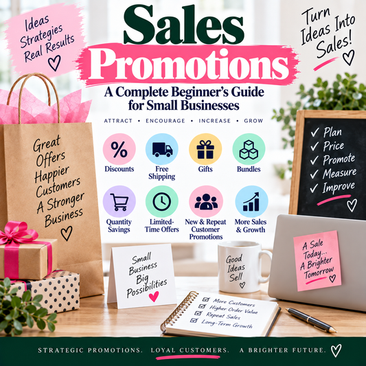 Sales Promotions for Small Businesses: A Complete Beginner’s Guide