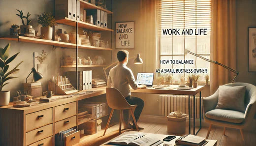 HOW TO BALANCE WORK AND LIFE AS A SMALL BUSINESS OWNER .