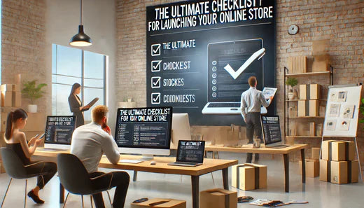 THE ULTIMATE CHECKLIST FOR LAUNCHING YOUR ONLINE STORE