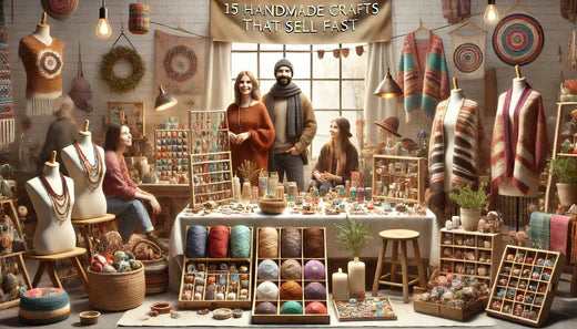 15 HANDMADE CRAFTS THAT SELLS FAST