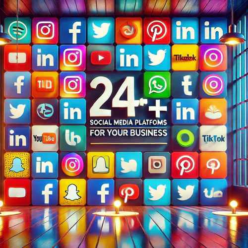 24 PLUS TOP SOCIAL MEDIA PLATFORMS FOR YOUR BUSINESS