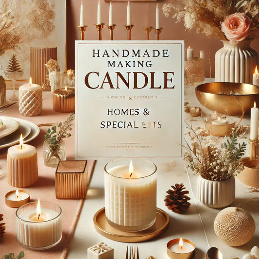 HANDMADE MAKING CANDLE (HOMES & SPECIAL EVENTS)