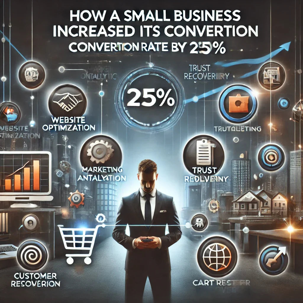HOW A SMALL BUSINESS INCREASED ITS CONVERSION RATE BY 250%