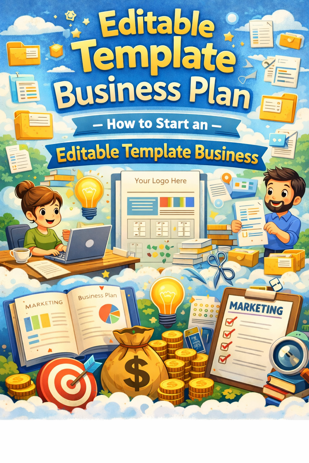 Canva Template Business Plan — How to Start a Canva Template Business