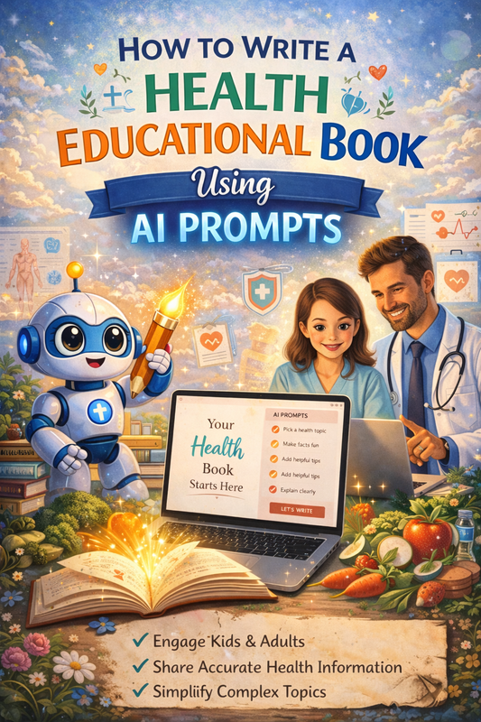 How to Write a Health Educational Book Using AI Prompts