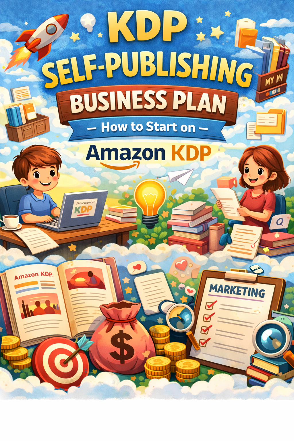 KDP Self-Publishing Business Plan — How to Start on Amazon KDP