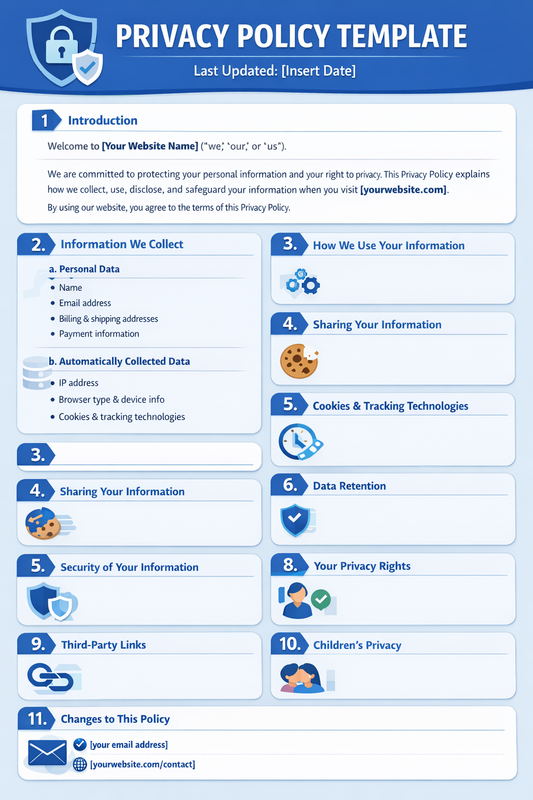 PRIVACY POLICY TEMPLATE