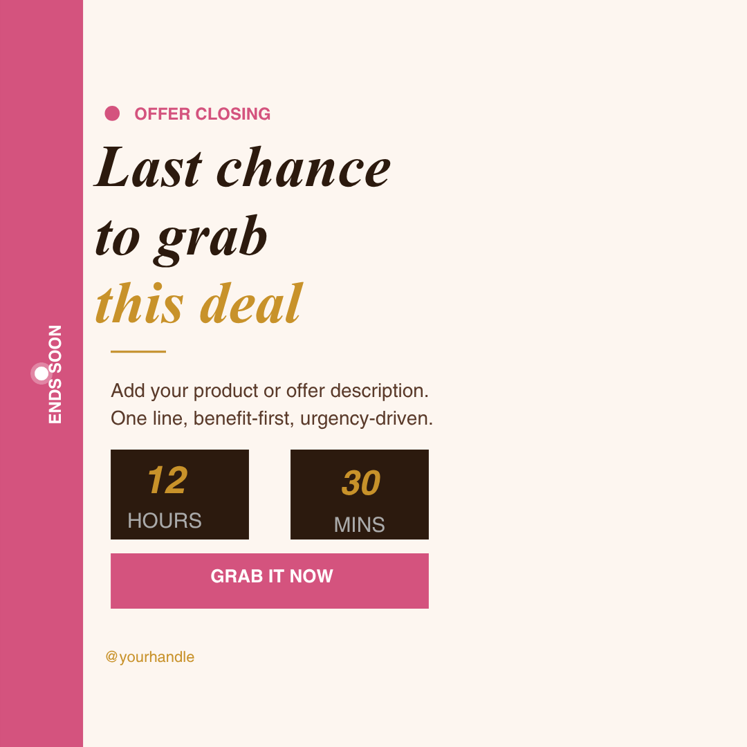 50 Instagram & Facebook Templates | Social Media Content Pack | Canva Templates for Small Business | Editable Posts Stories Carousels