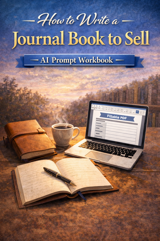 How to Write a Journal Book to Sell — AI Prompt Workbook