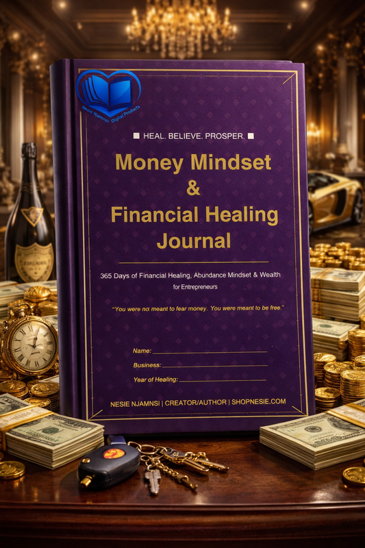 Money Mindset & Financial Healing Journal (365 Days): Heal Your Relationship with Money, Rewire Your Wealth Identity & Build an Abundance Mindset