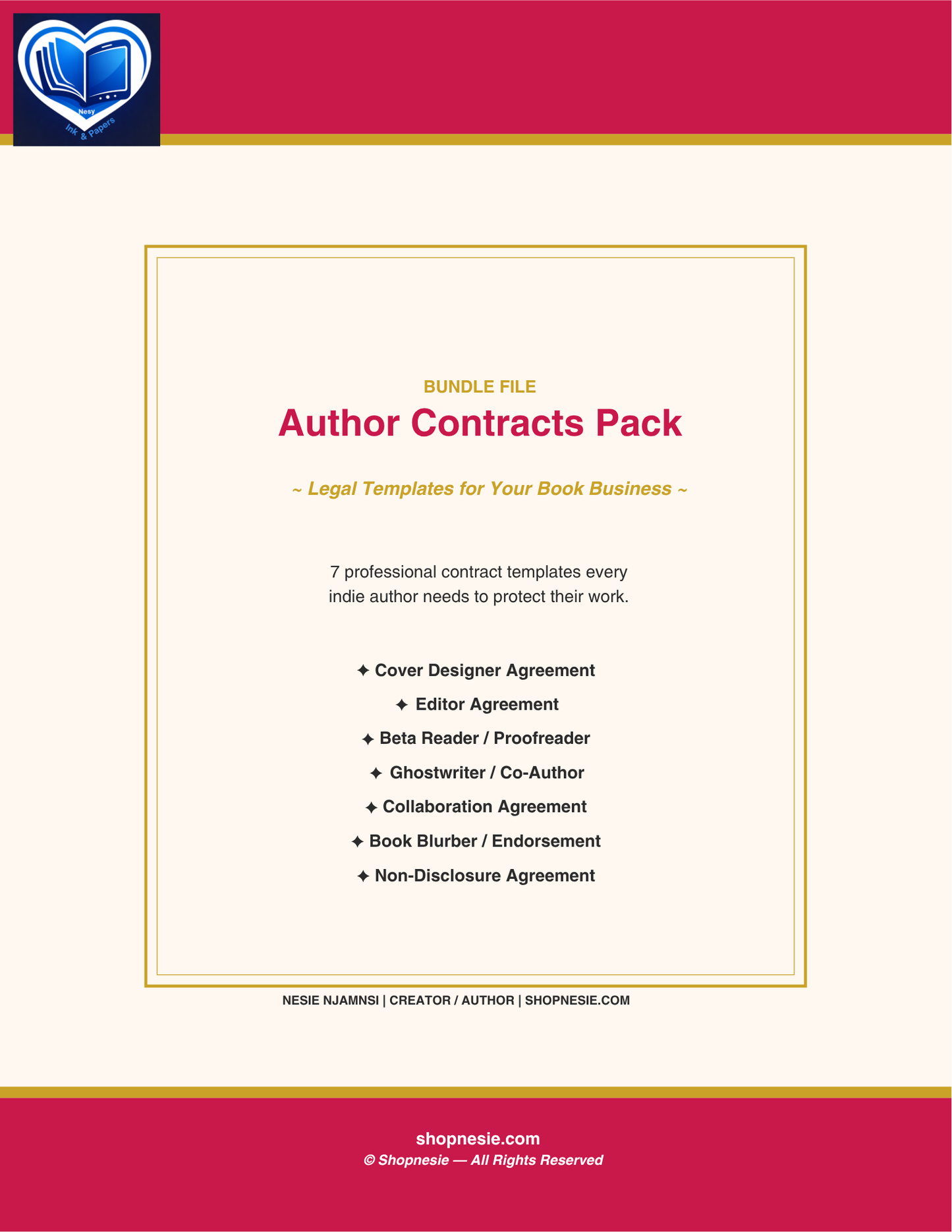 Ultimate Author Business Mega Pack: Complete Blueprint + Contracts + Policies + Formulas for KDP & Indie Authors (Save 30%)