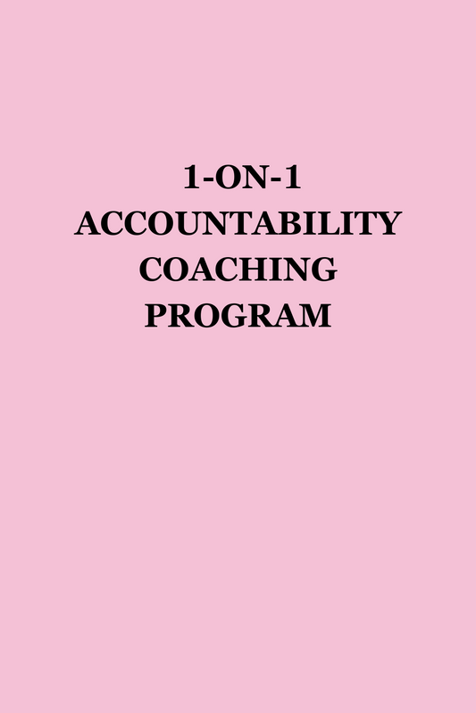 1-on-1 ACCOUNTABILITY COACHING