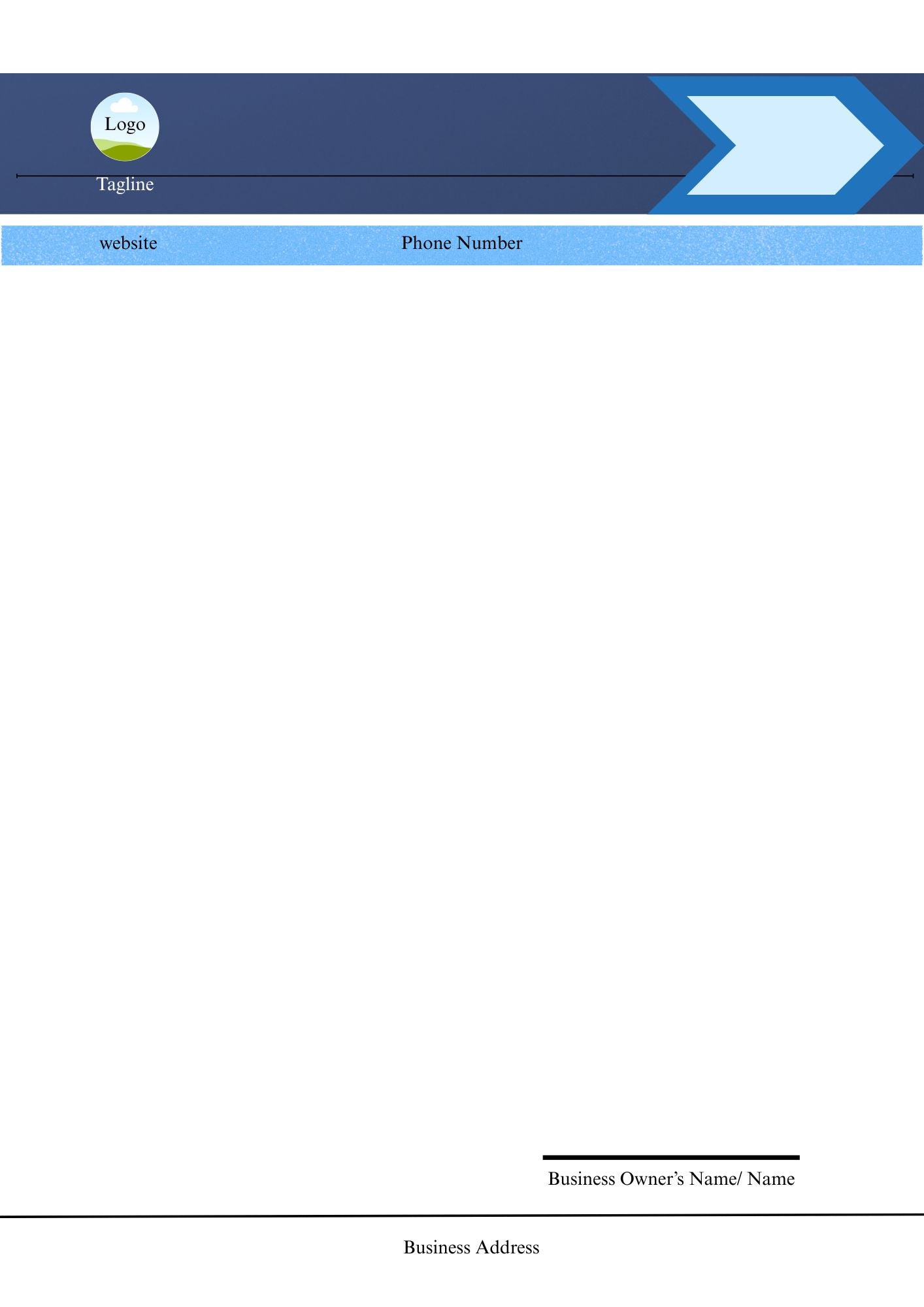 BUSINESS LETTERHEAD TEMPLATE 11