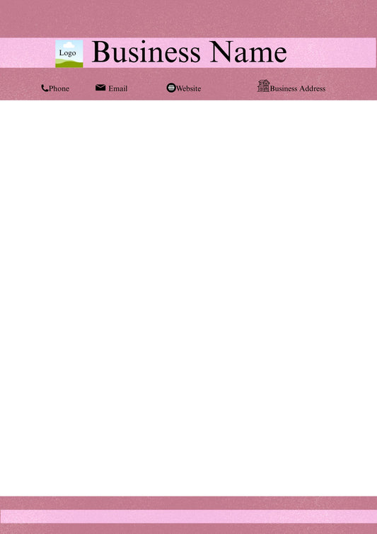 BUSINESS LETTERHEAD TEMPLATE 19