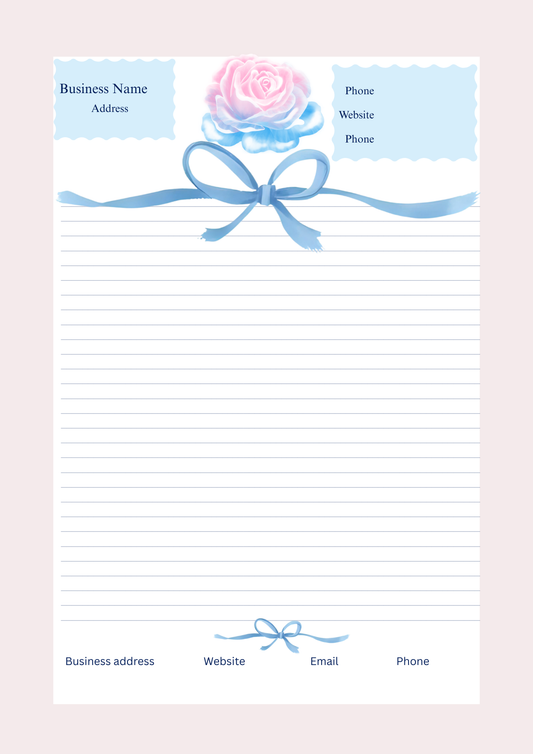 BUSINESS LETTERHEAD TEMPLATE 2