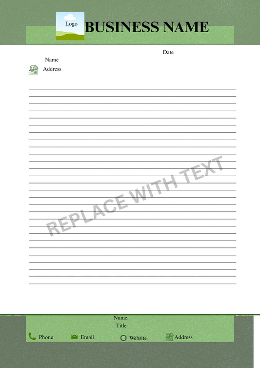 BUSINESS LETTERHEAD TEMPLATE 22