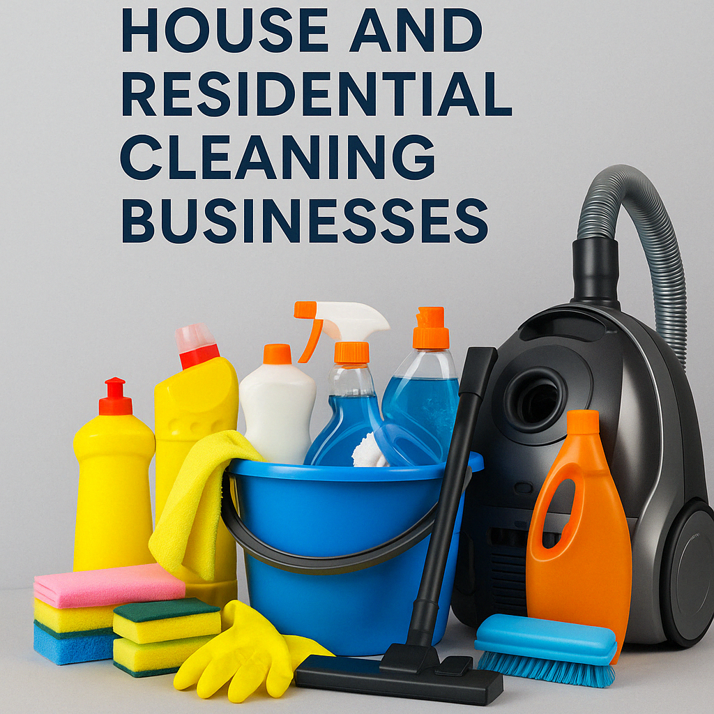 CLEANING SUPPLIES & TOOLS CHECKLIST