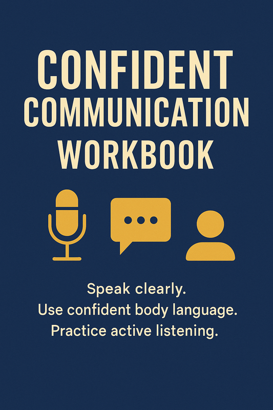 PRACTICE CONFIDENT COMMUNICATION:WORKBOOK