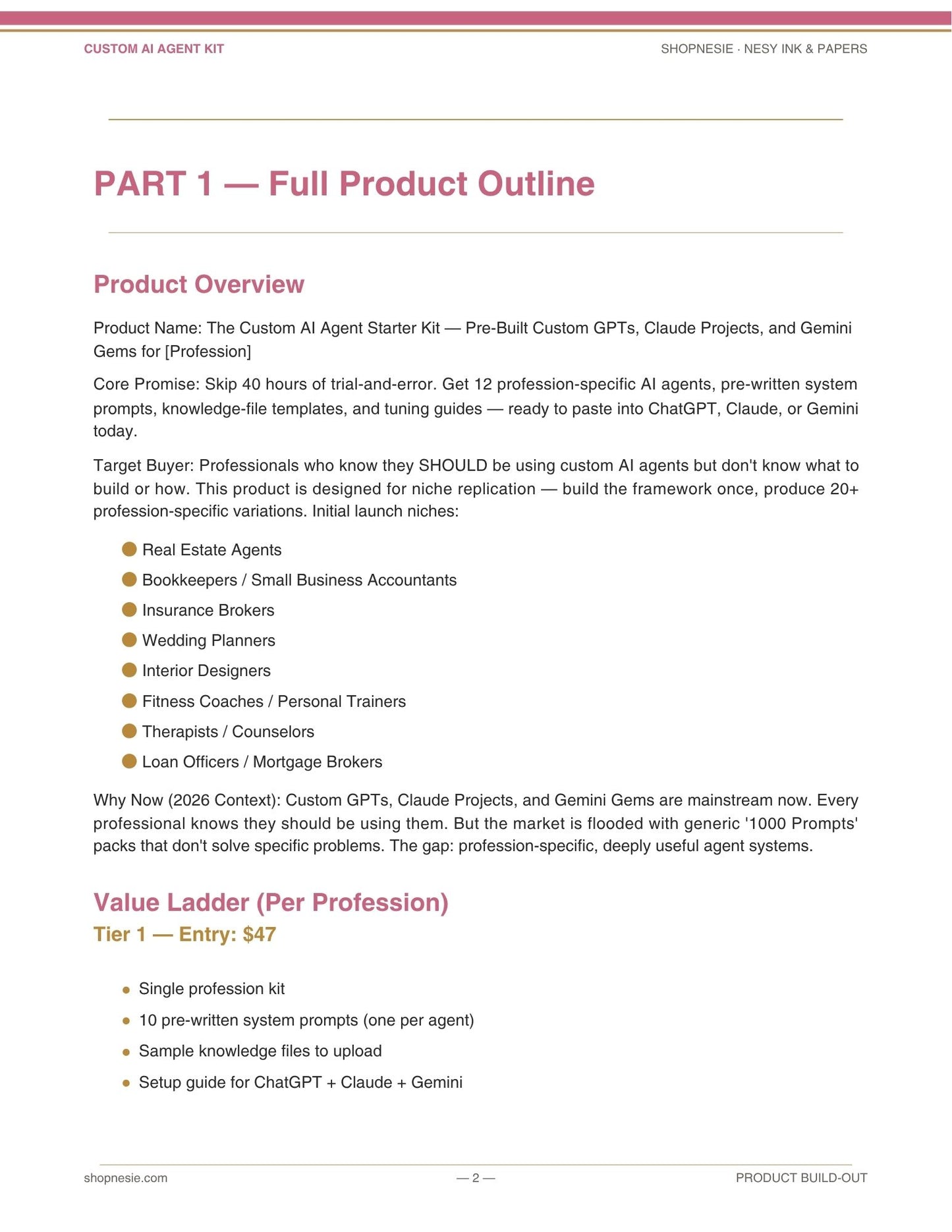 Custom AI Agent Kit — Pre-Built GPTs for Real Estate Agents