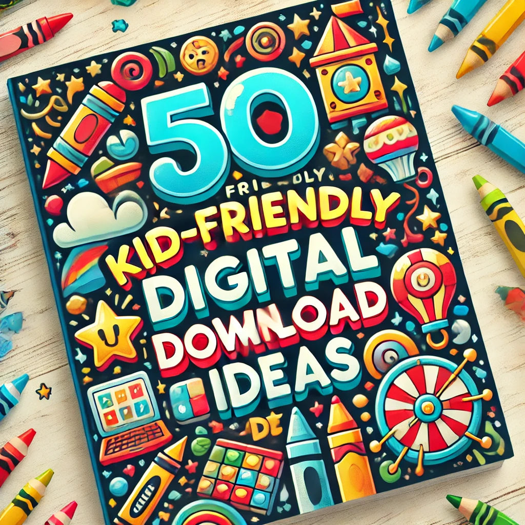 50 KID-FRIENDLY DIGITAL DOWNLOAD IDEAS