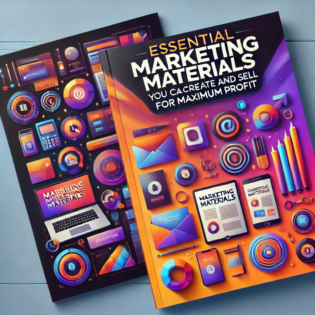 ESSENTIAL MARKETING MATERIALS YOU CAN CREATE AND SELL FOR MAXIMUM PROFIT