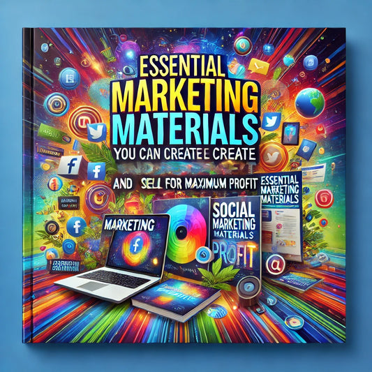 ESSENTIAL MARKETING MATERIALS YOU CAN CREATE AND SELL FOR MAXIMUM PROFIT