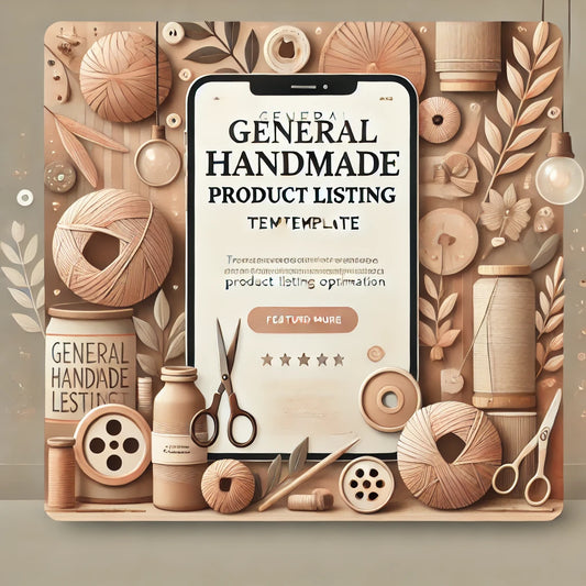 GENERAL HANDMADE PRODUCT LISTING TEMPLATE