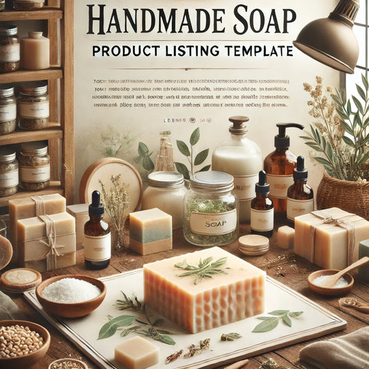 HANDMADE SOAP PRODUCT LISTING TEMPLATE