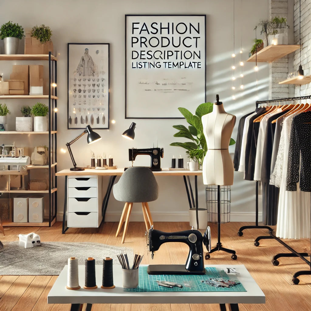 FASHION PRODUCT DESCRIPTION  LISTING TEMPLATE