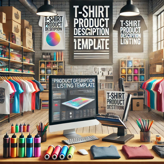 T-SHIRT PRODUCT DESCRIPTION LISTING TEMPLATE