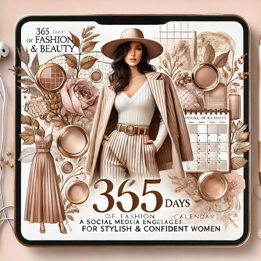 365 DAYS OF FASHION & BEAUTY: A SOCIAL MEDIA ENGAGEMENT CALENDAR FOR STYLISH & CONFIDENT WOMEN