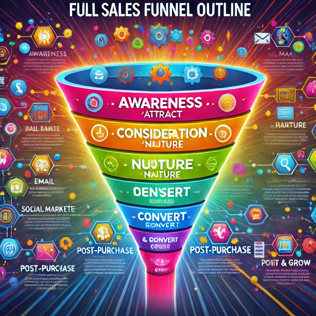 FULL SALES FUNNEL OUTLINE