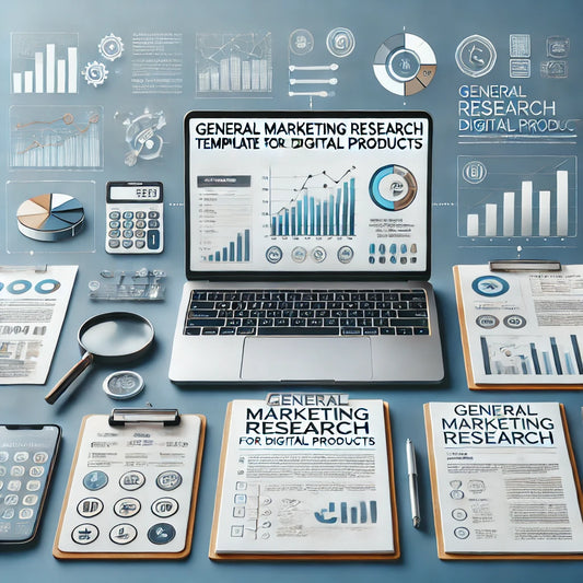 GENERAL MARKETING RESEARCH TEMPLATE FOR DIGITAL PRODUCTS