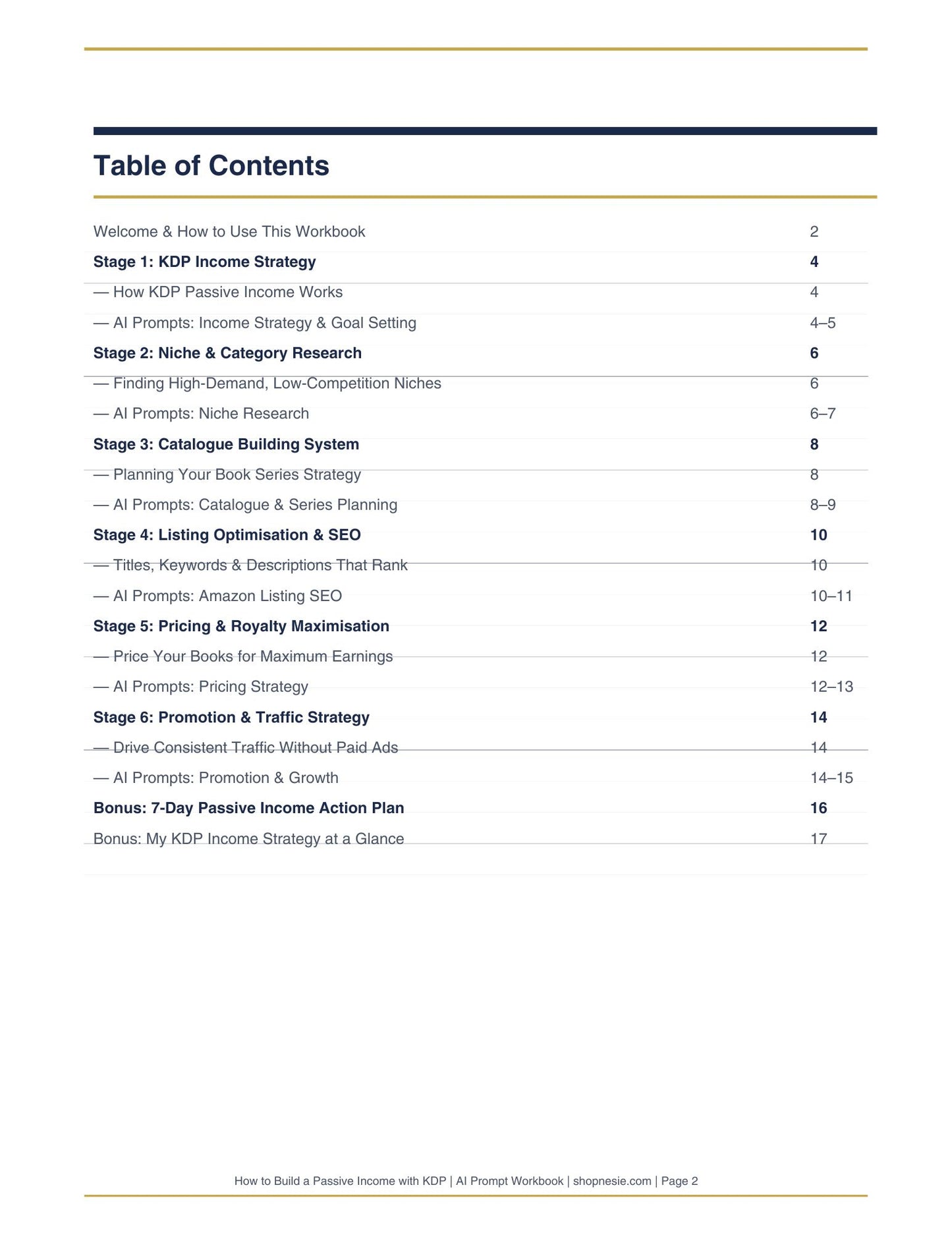 How to Build a Passive Income with KDP – AI Prompt Workbook | Amazon KDP Strategy, Catalogue Building & Royalty Optimisation