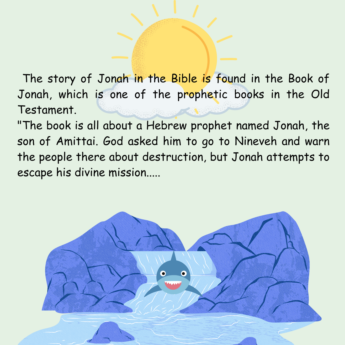 STORIES FROM THE BIBLE: PROPHET JONAH