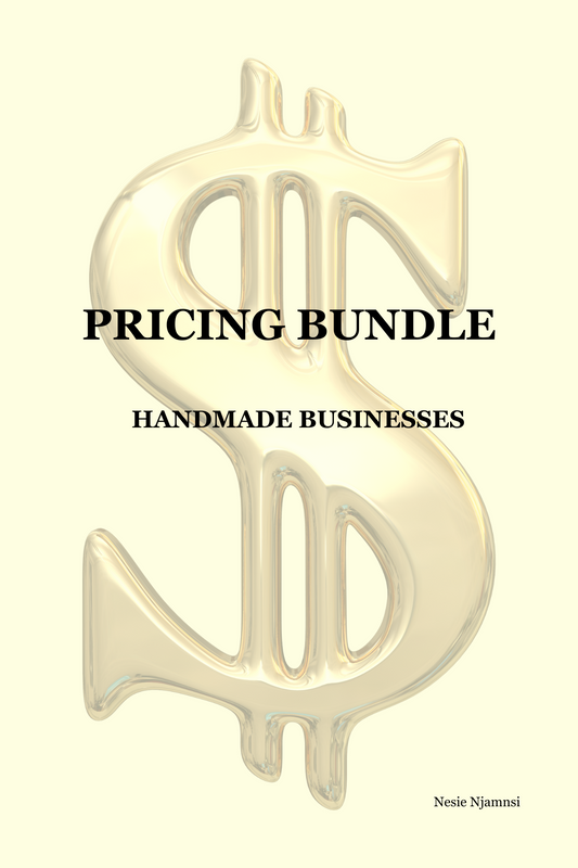 PRICING BUNDLE FOR HANDMADE SMALL BUSINESSES